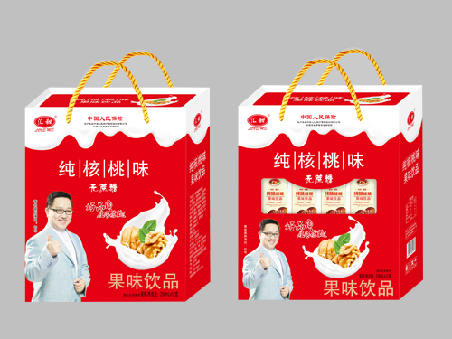 純核桃味無蔗糖果味飲品禮盒